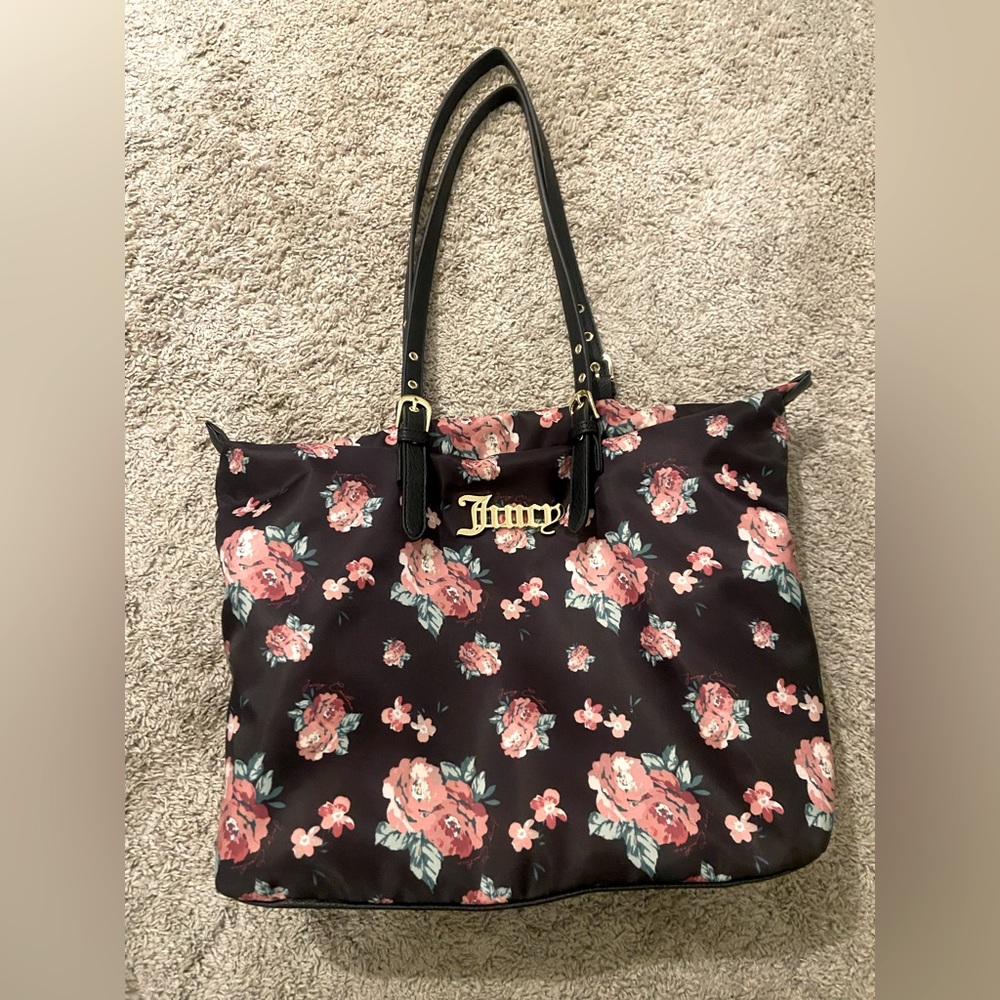 Juicy Couture Floral Print Tote